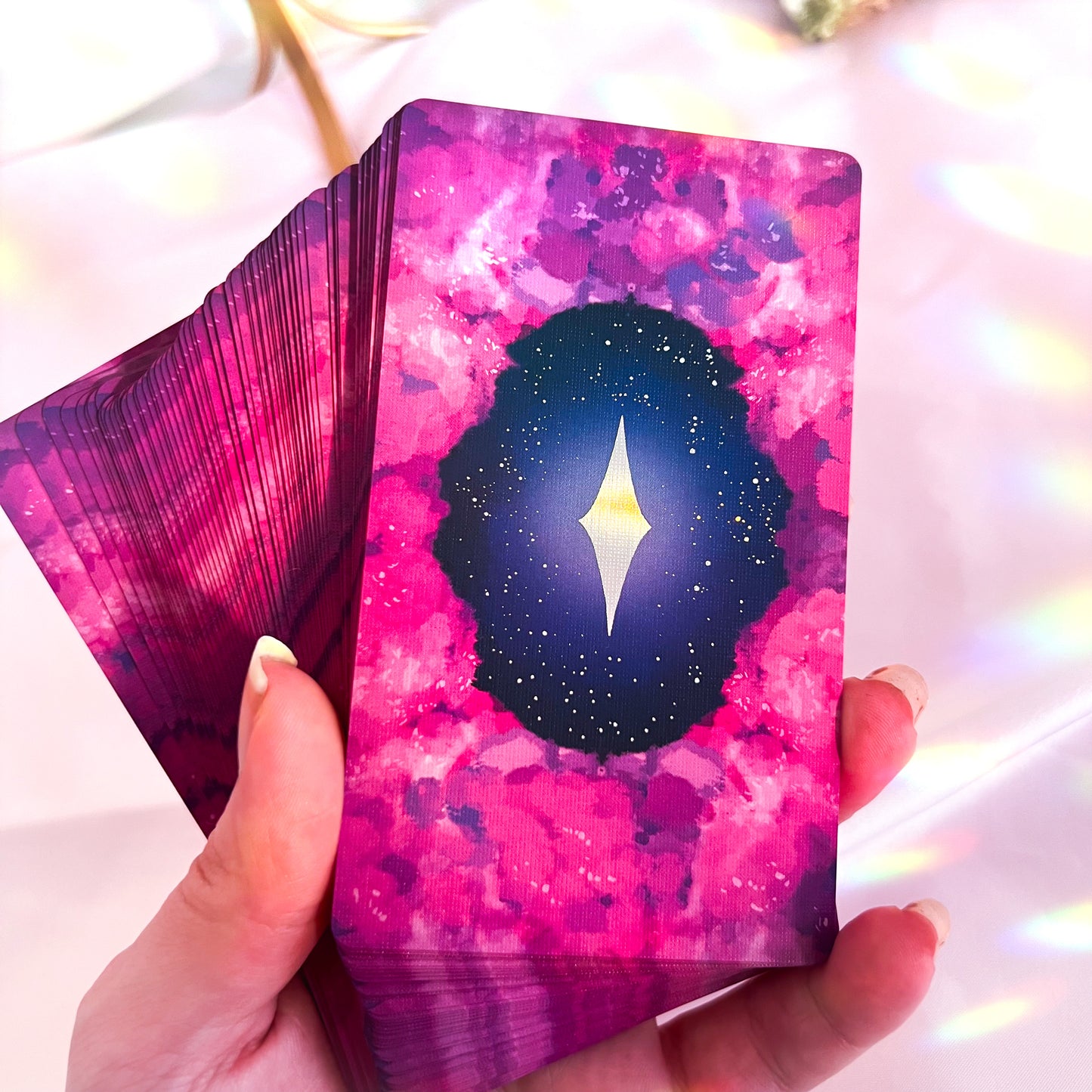 The Unicorn’s Journey Tarot deck and guidebook