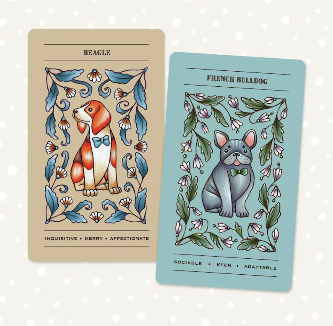 Happy Tails Oracle – dog divination deck