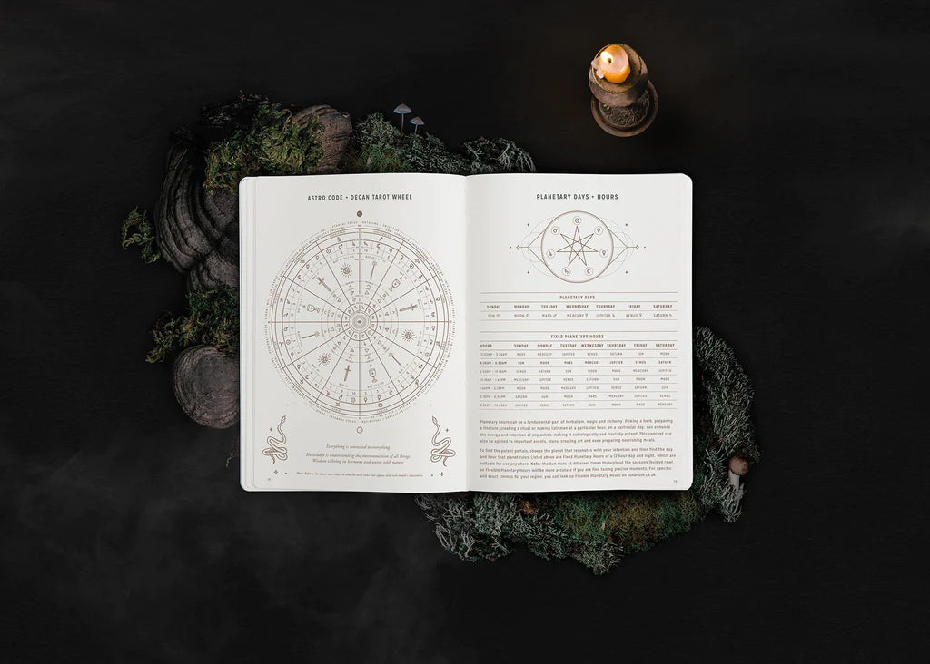 Magic of i 2024 astrological planner – black