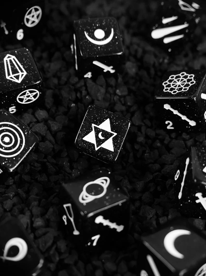 Stardust Tarot Dice