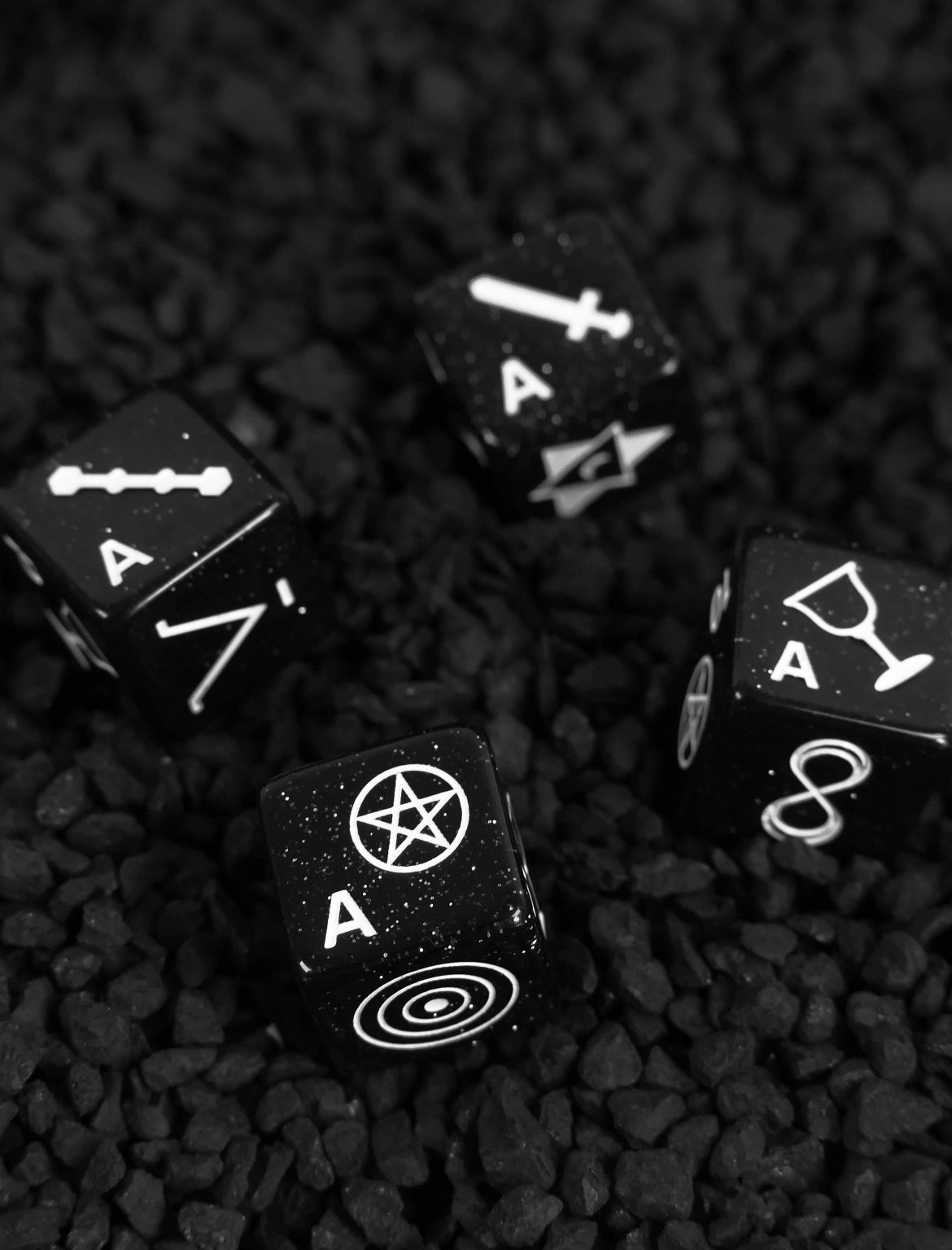 Stardust Tarot Dice