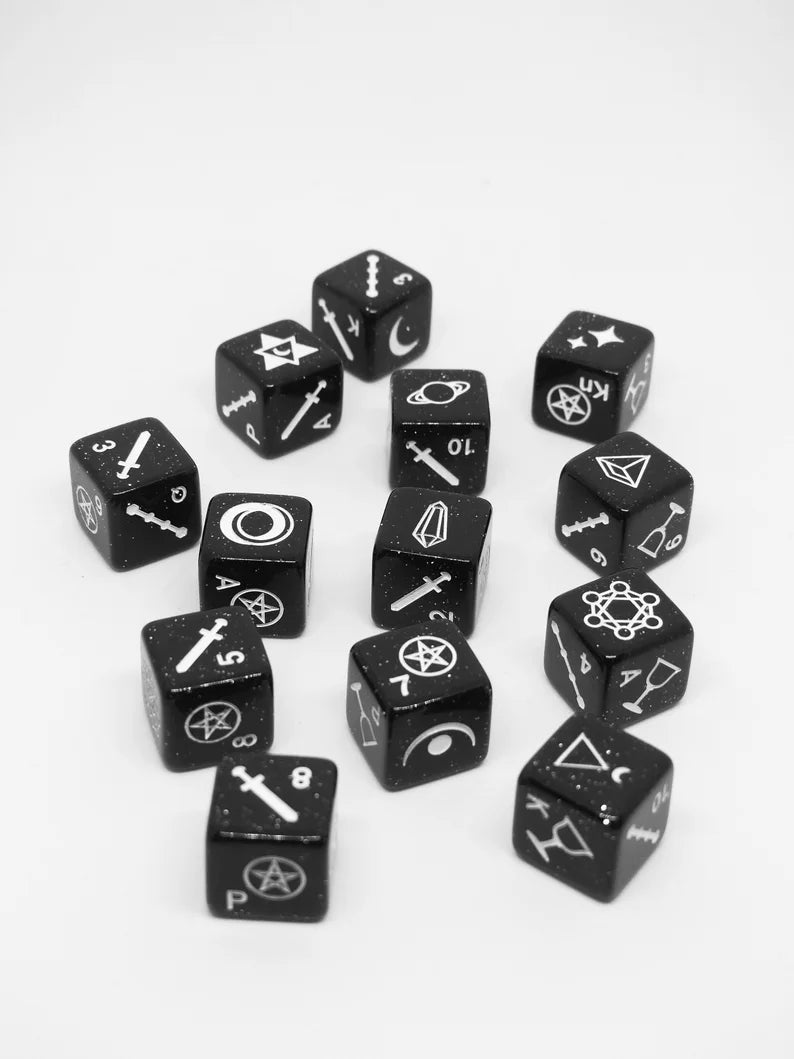 Stardust Tarot Dice