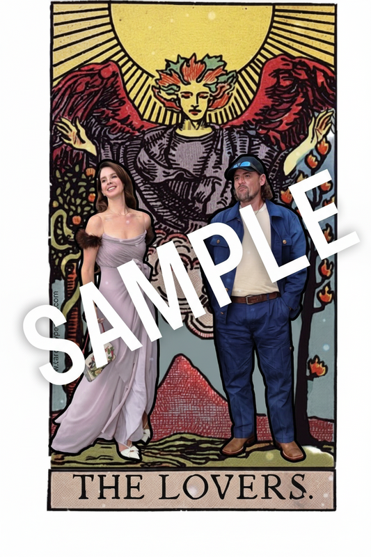 Lana Del Rey - The Lovers Tarot Print (Digital Download)