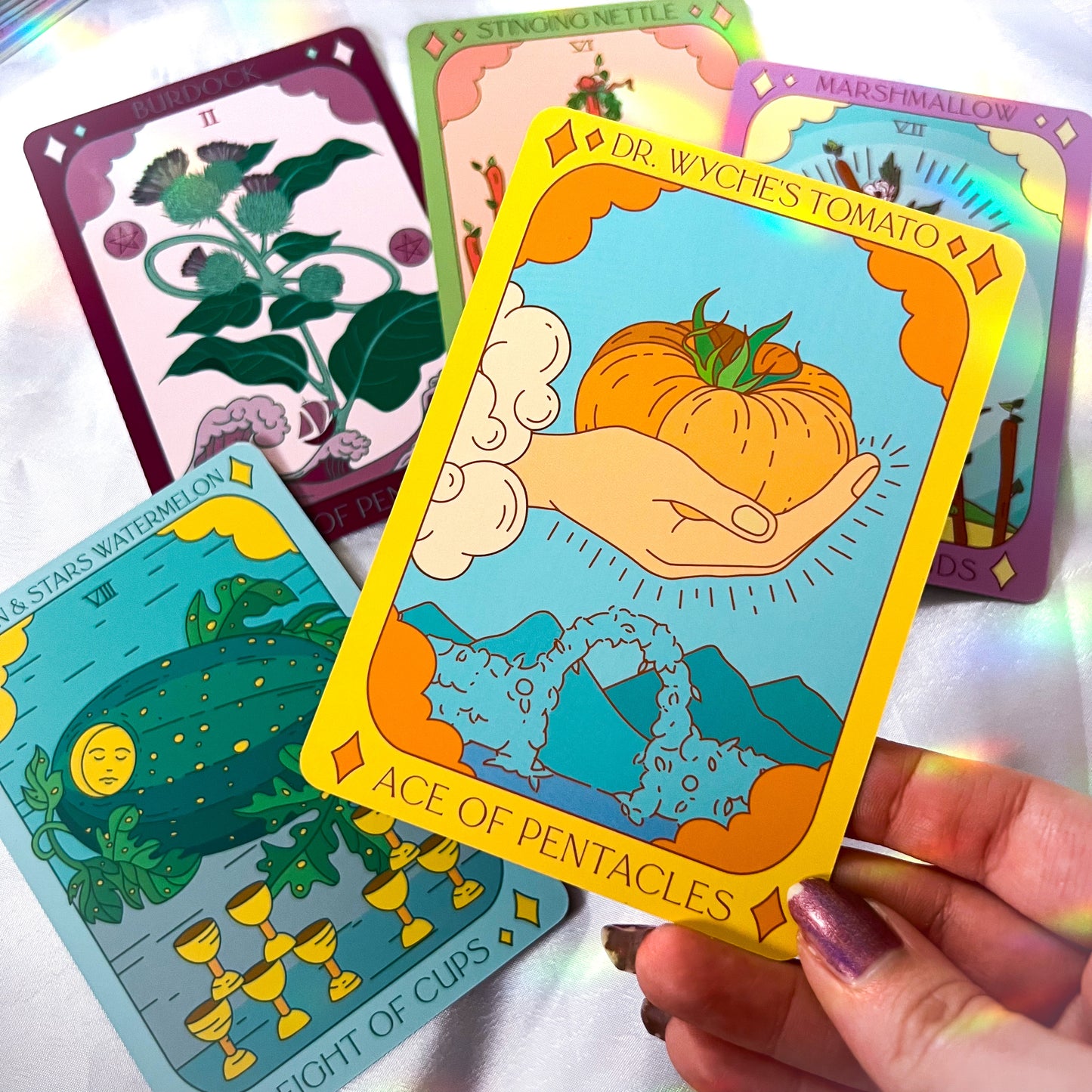 The Botanical Tarot Deck & Guidebook