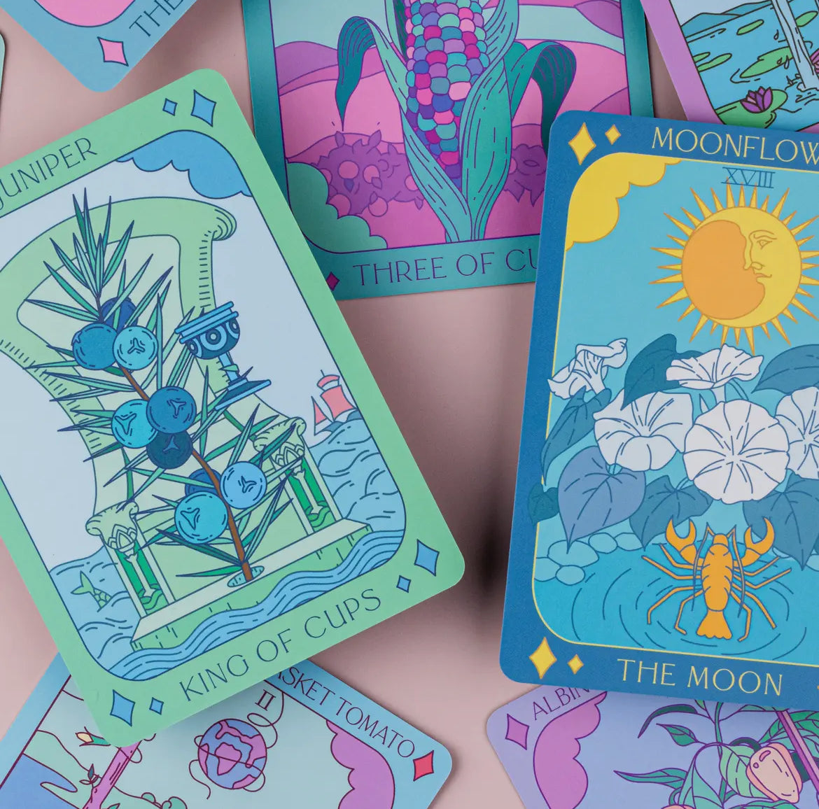 The Botanical Tarot Deck & Guidebook