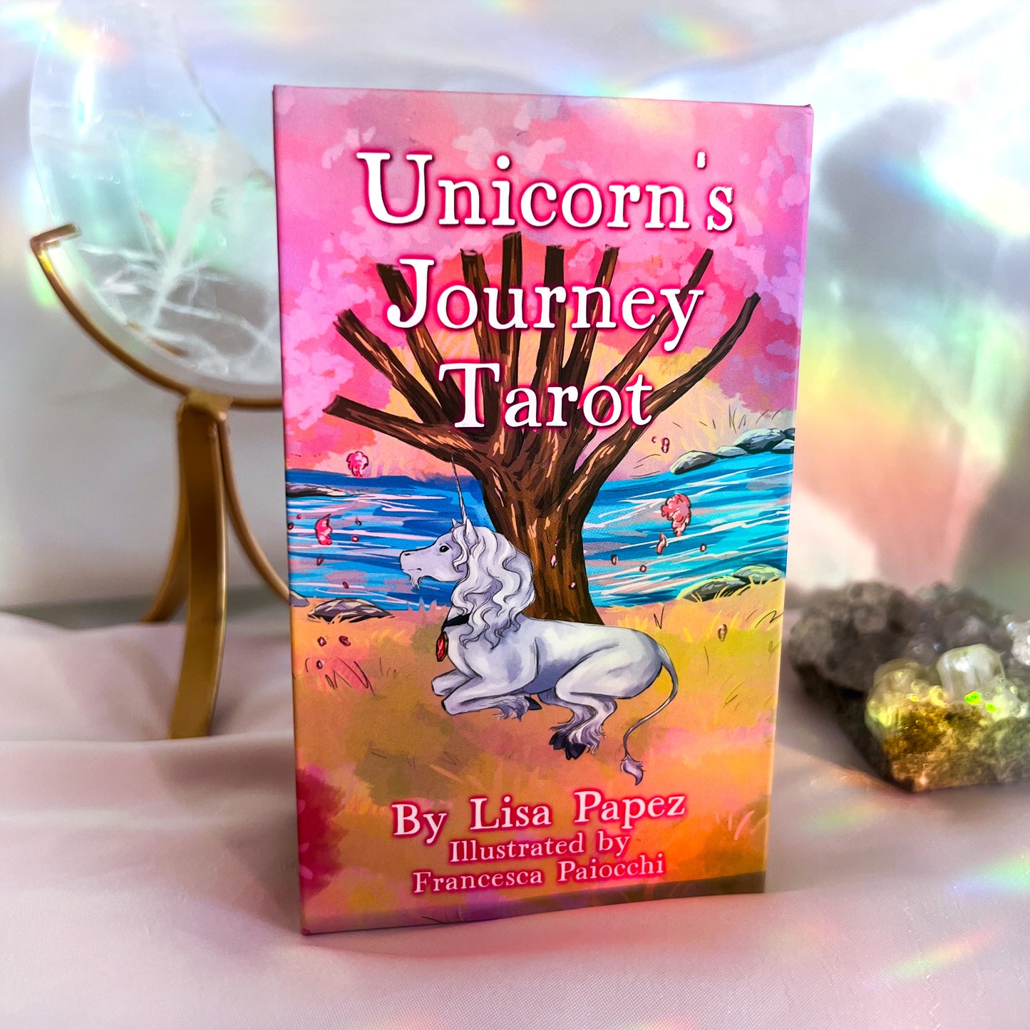 The Unicorn’s Journey Tarot deck and guidebook