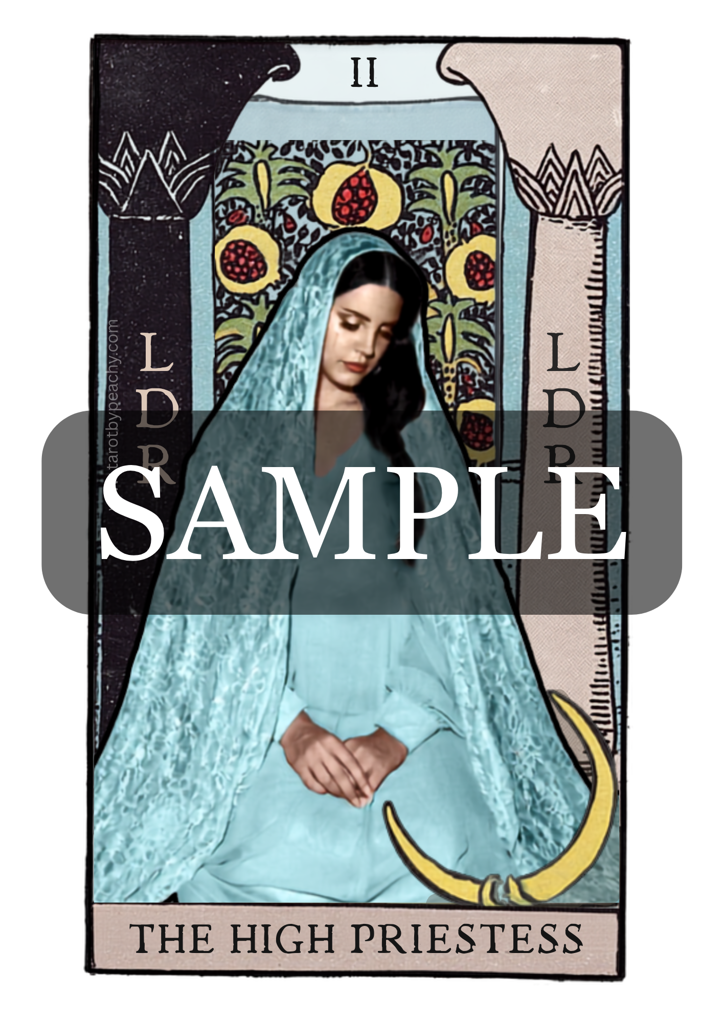 The High Priestess - Lana Del Rey Print (Digital Download)