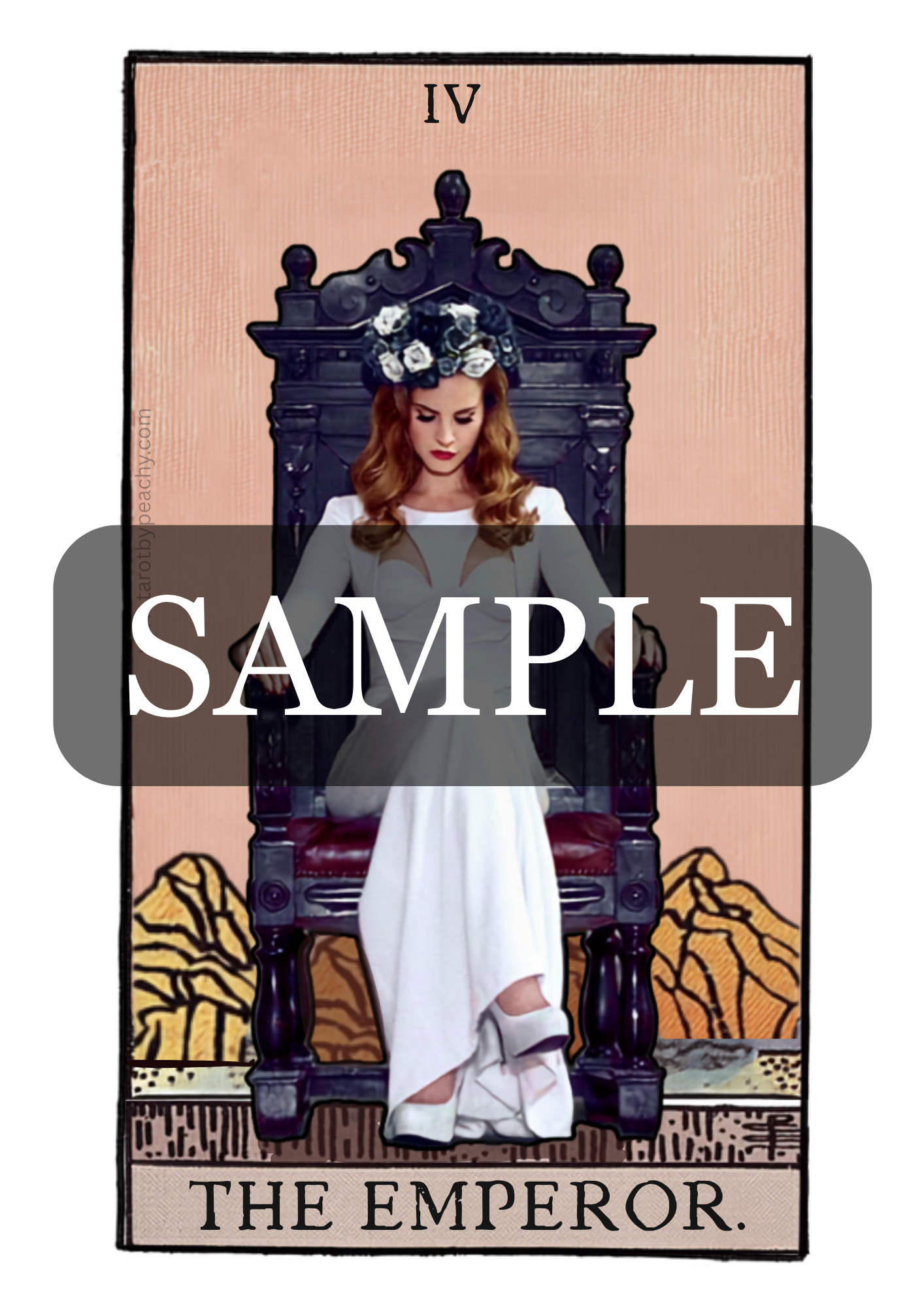 The Emperor - Lana Del Rey Print (Digital Download)