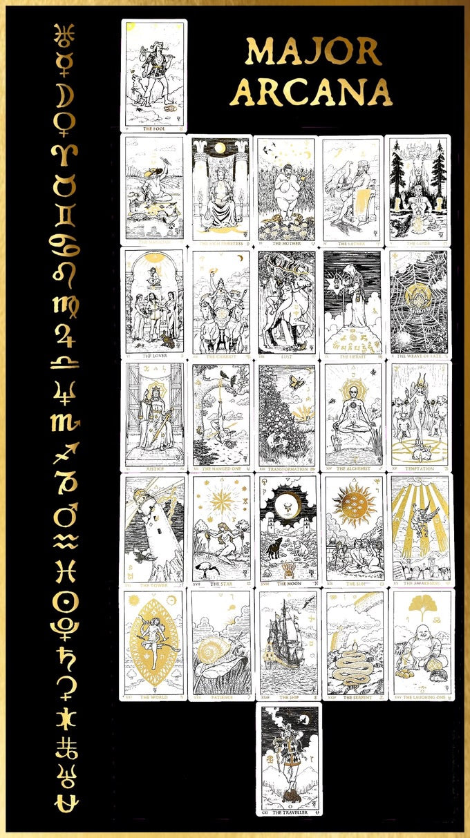 The Illuminated Traveller’s Tarot