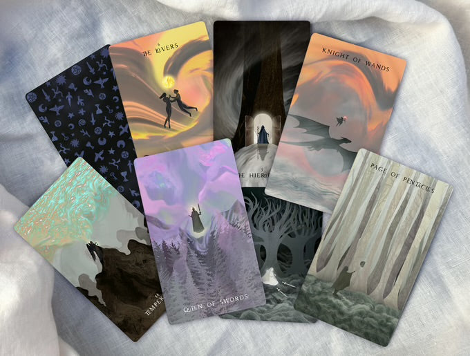 The Shadows We Cast: a Star Seeker Tarot deck