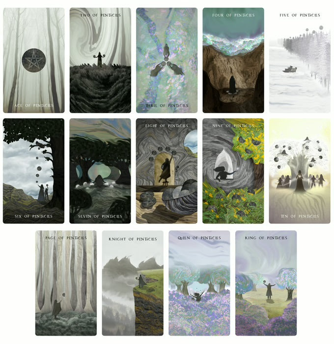 The Shadows We Cast: a Star Seeker Tarot deck