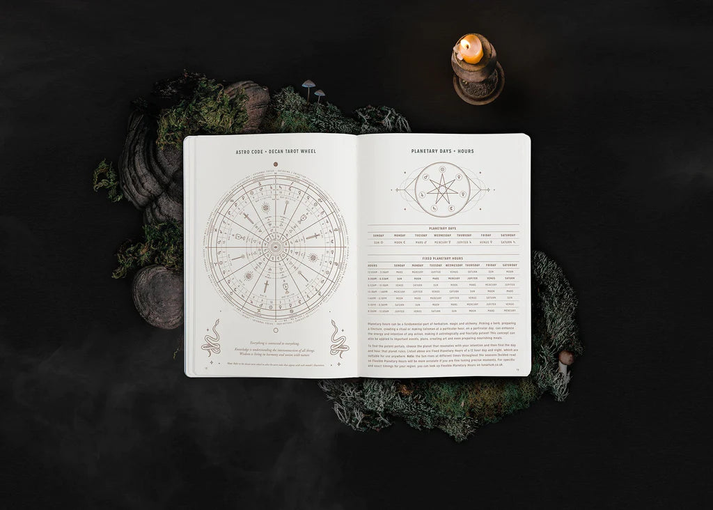 Magic of i 2024 astrological planner – white