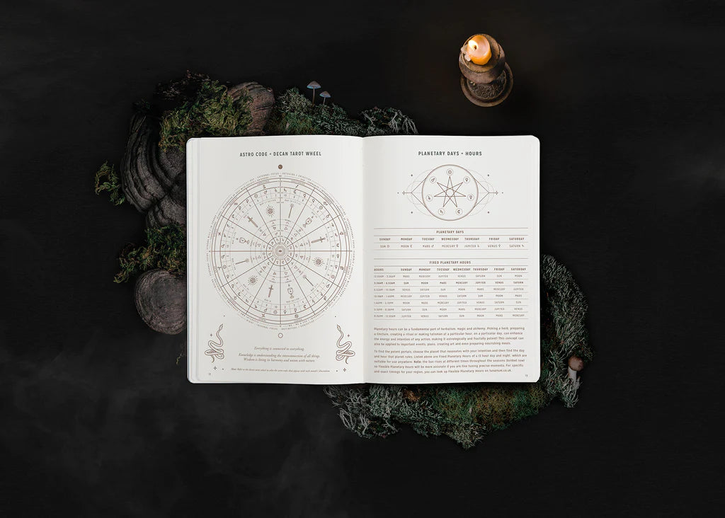 Magic of i 2024 astrological pocket planner – black