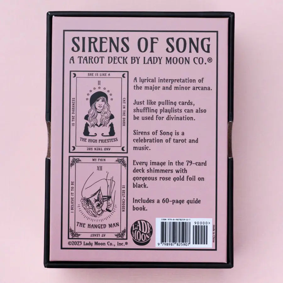 Sirens of Song Tarot – 3rd Edition (Rose Gold)