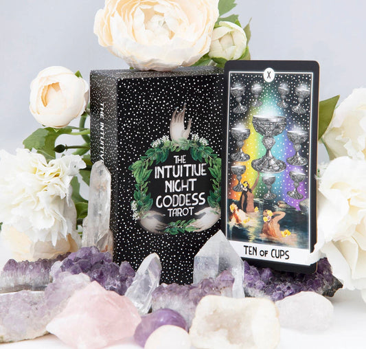 The Intuitive Night Goddess Tarot (Special Guilded Edition)