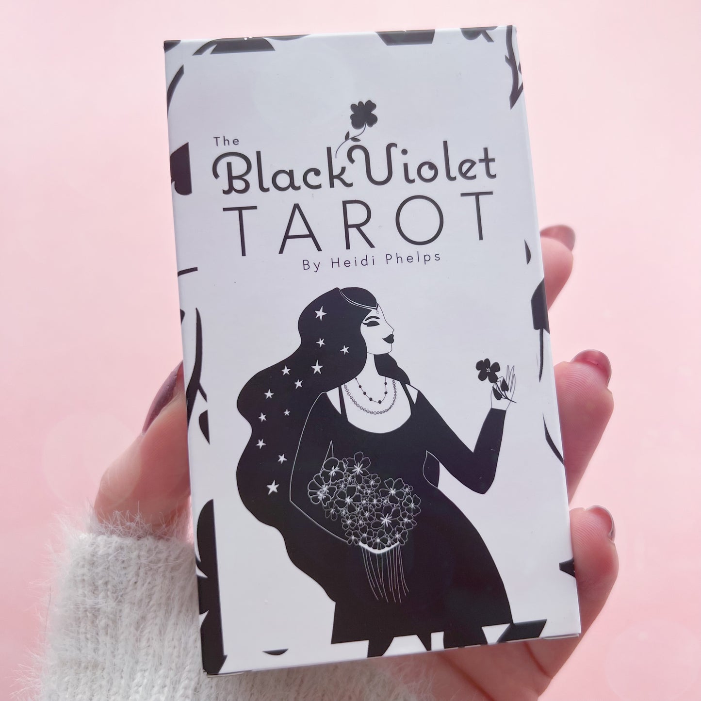 Black Violet Tarot, Deluxe Edition | The White Deck