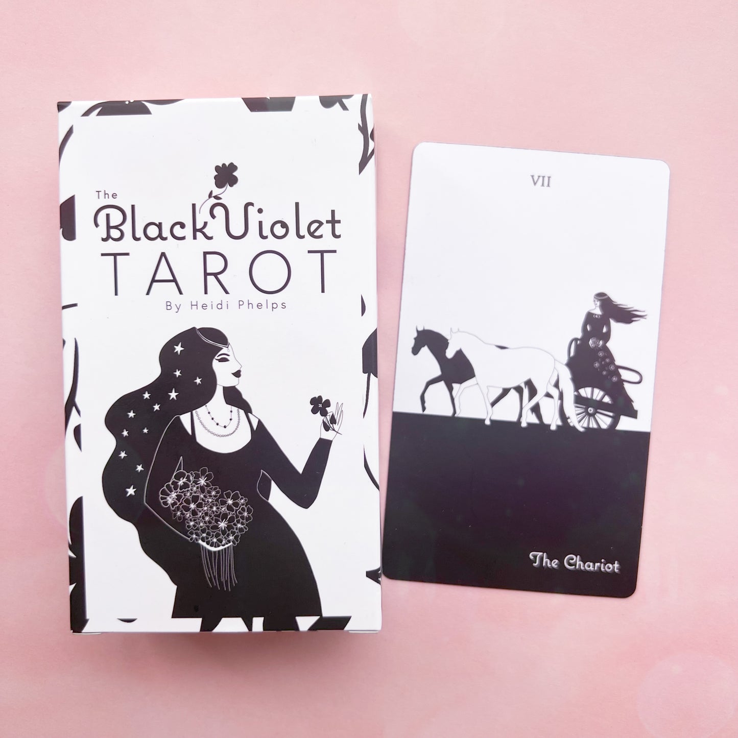 Black Violet Tarot, Deluxe Edition | The White Deck